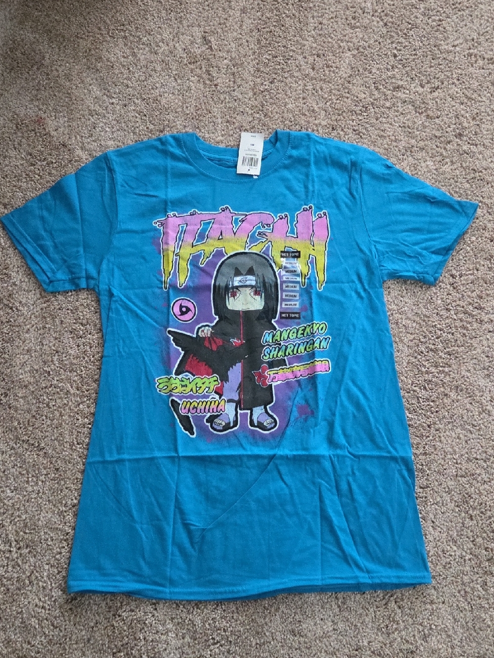 NWT Naruto Tee, Mens M